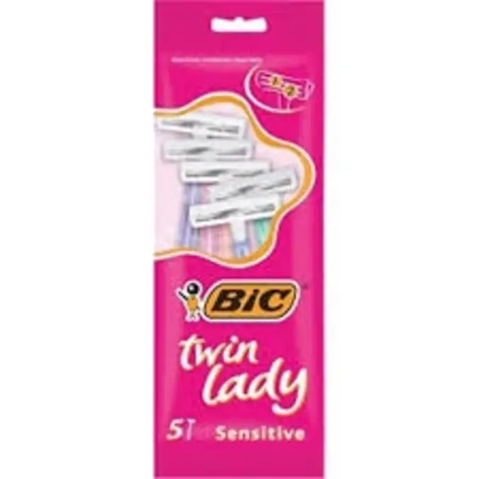 Bic Sensitive 2 Shavers 5'S Pouch